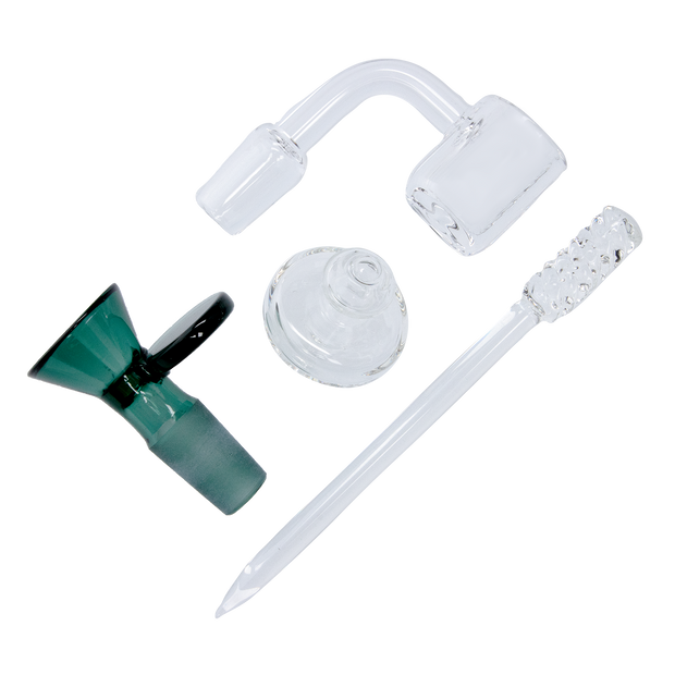 Cabana Cannabis Co. Parasol Dab Rig Teal - 6in