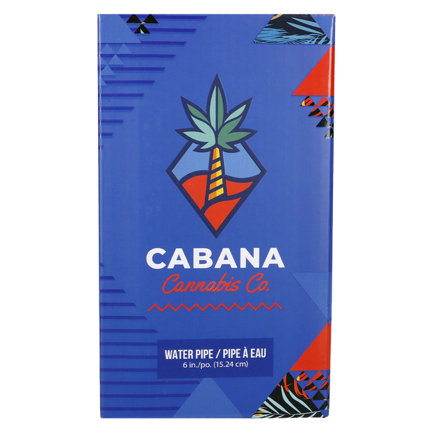 Cabana Cannabis Co. Parasol Dab Rig Teal - 6in