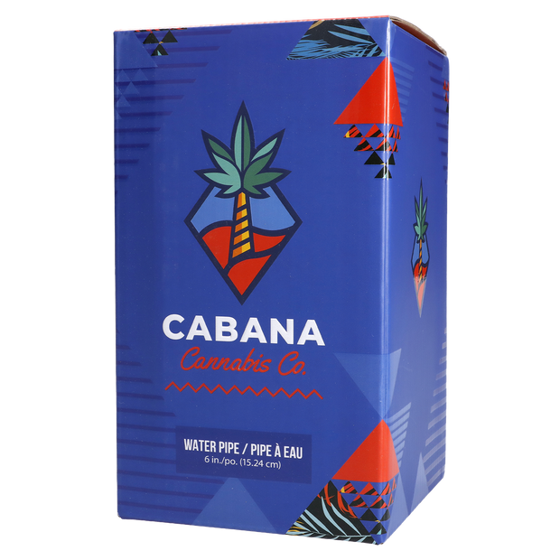 Cabana Cannabis Co. Parasol Dab Rig Teal - 6in