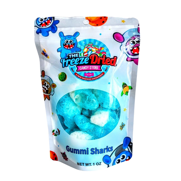 Freeze Dried Gummi Sharks