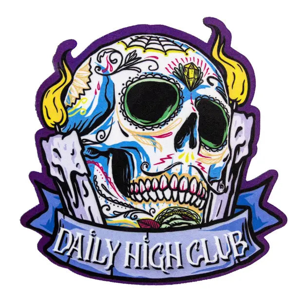 Skull Dab Mat for October