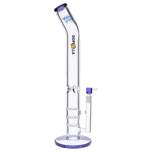 Dopezilla Titans Cronus Water Pipe Dark Blue 20 in.