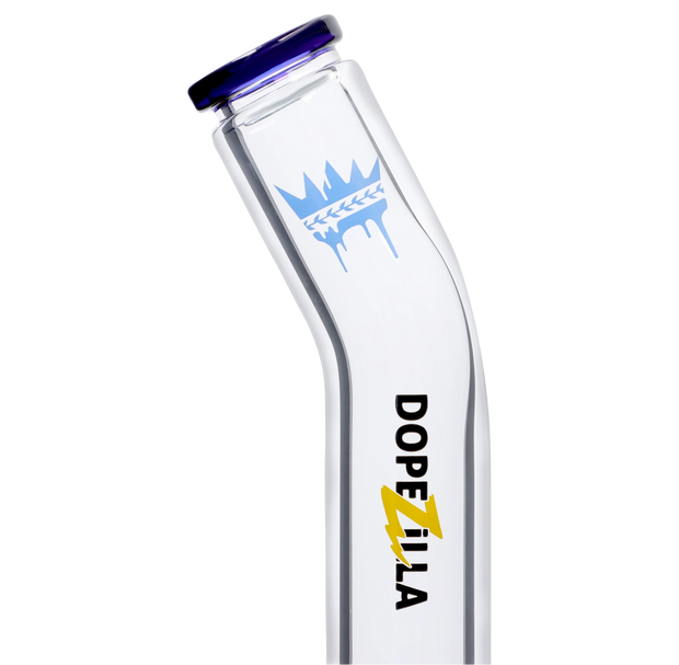 Dopezilla Titans Cronus Water Pipe Dark Blue 20 in.