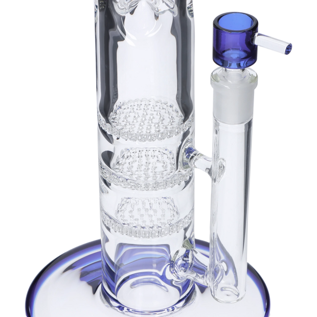Dopezilla Titans Cronus Water Pipe Dark Blue 20 in.