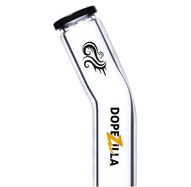 Dopezilla Titans Oceanus Water Pipe Black 18 in.