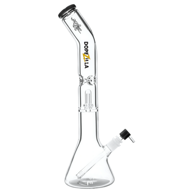 Dopezilla Titans Promethus Water Pipe Black 18 in.