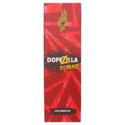 Dopezilla Titans Promethus Water Pipe Black 18 in.