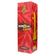 Dopezilla Titans Promethus Water Pipe Black 18 in.