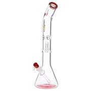 Dopezilla Titans Promethus Water Pipe Red 18 in.