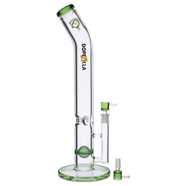 Dopezilla Titans Atlas Water Pipe Green 18 in.