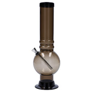 JM Plastics Large Bubble Base with Grip Acrylic Water Pipe - 12 in.
