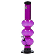JM Plastics Triple Bubble Acrylic Water Pipe - 12 in.