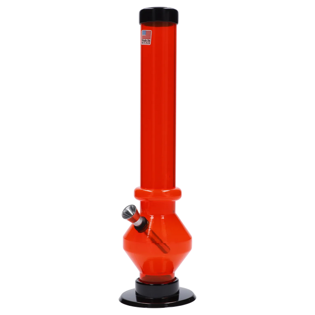 JM Plastics Diamond Base with Carb Hole Water Pipe - 12 in.