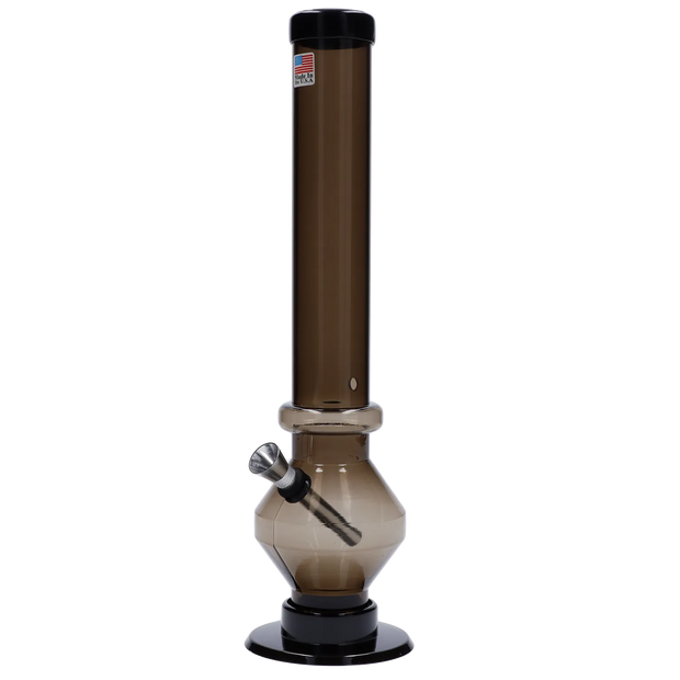 JM Plastics Diamond Base with Carb Hole Water Pipe - 12 in.