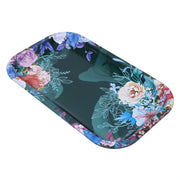 Famous Design - Floral Lush Rolling Tray - Medium