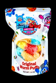 Freeze Dried Worm Puffs