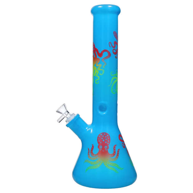 Octopus Beaker Water Pipe - 14.7 in.