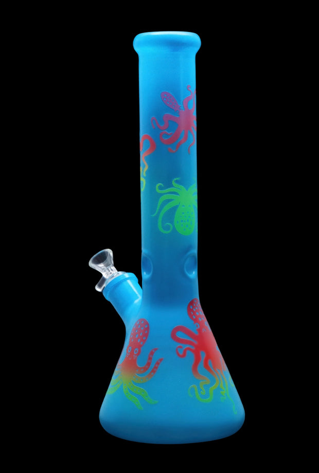 Octopus Beaker Water Pipe - 14.7 in.