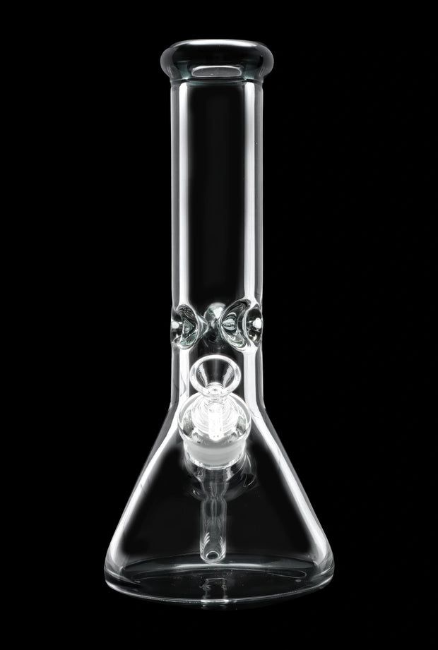 9mm Big Base Beaker with Colour Accents Water Pipe - Green - 12 in.
