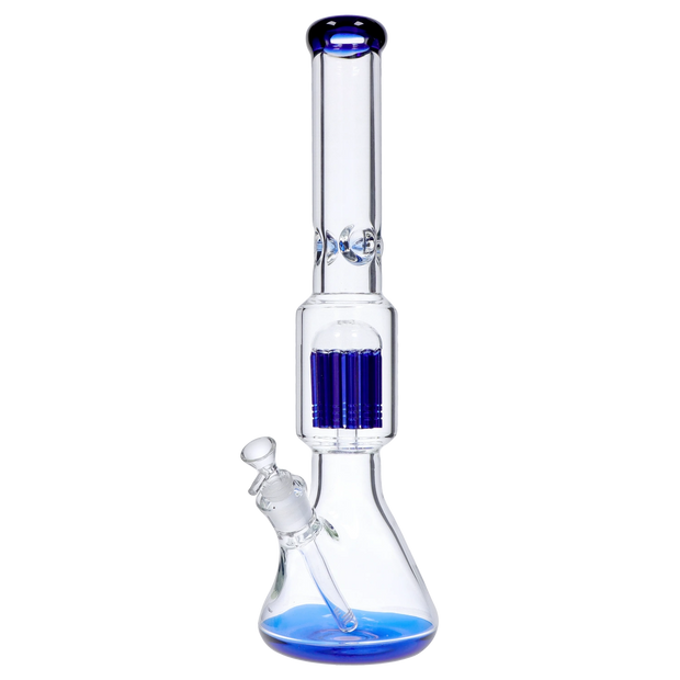 9mm Beaker with Tree Perc Water Pipe - 18 in.