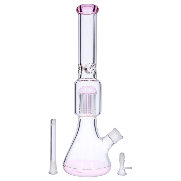9mm Beaker with Tree Perc Water Pipe - 18 in.