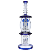 Straight Tube with Dual Octopus Perc - 13.5 in.