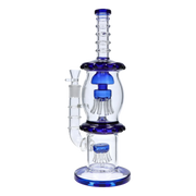 Straight Tube with Dual Octopus Perc - 13.5 in.