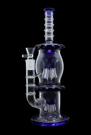 Straight Tube with Dual Octopus Perc - 13.5 in.