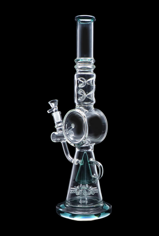 Extreme Ice with Sprinkler Perc Water Pipe - 17 in.
