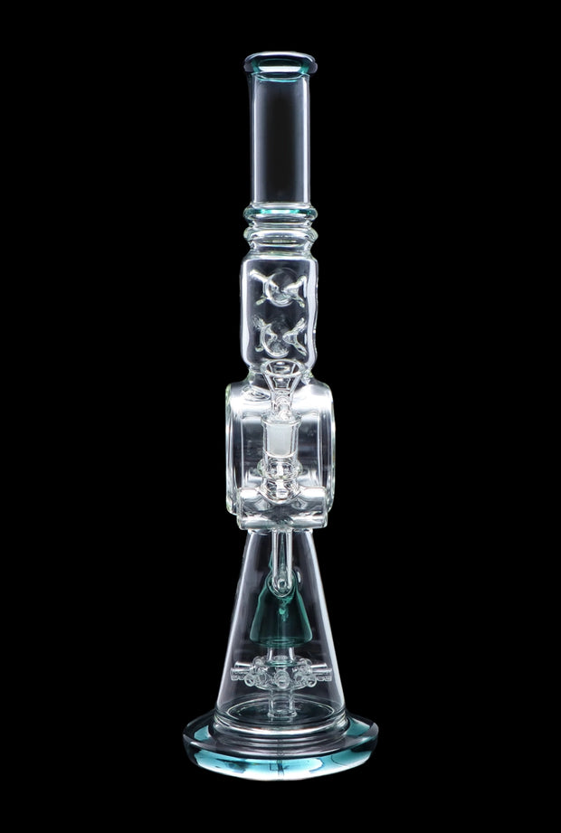 Extreme Ice with Sprinkler Perc Water Pipe - 17 in.