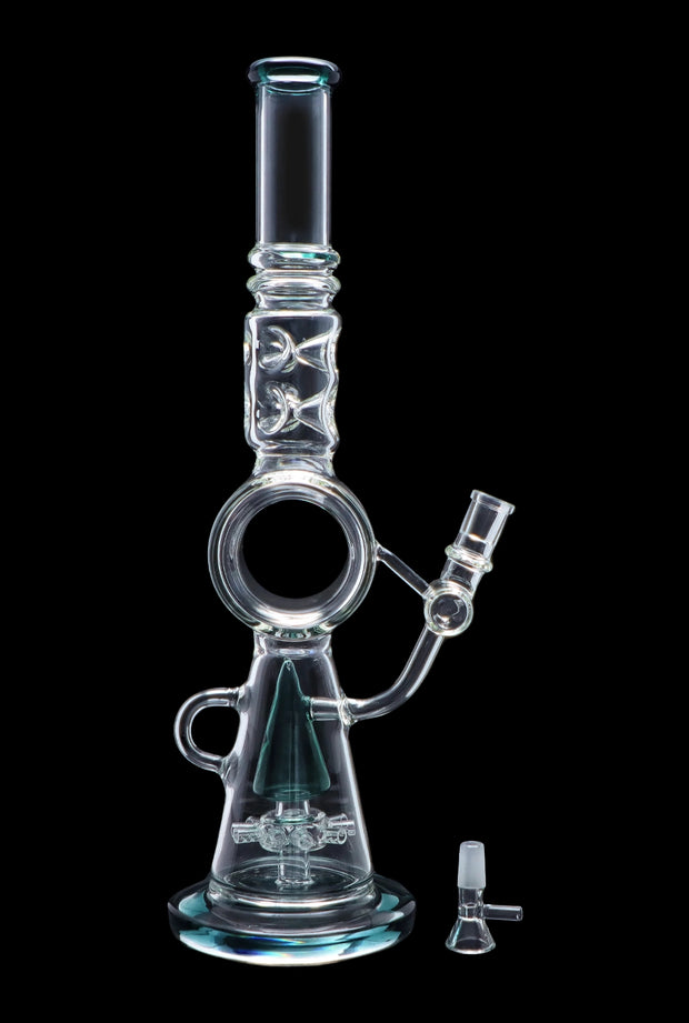 Extreme Ice with Sprinkler Perc Water Pipe - 17 in.