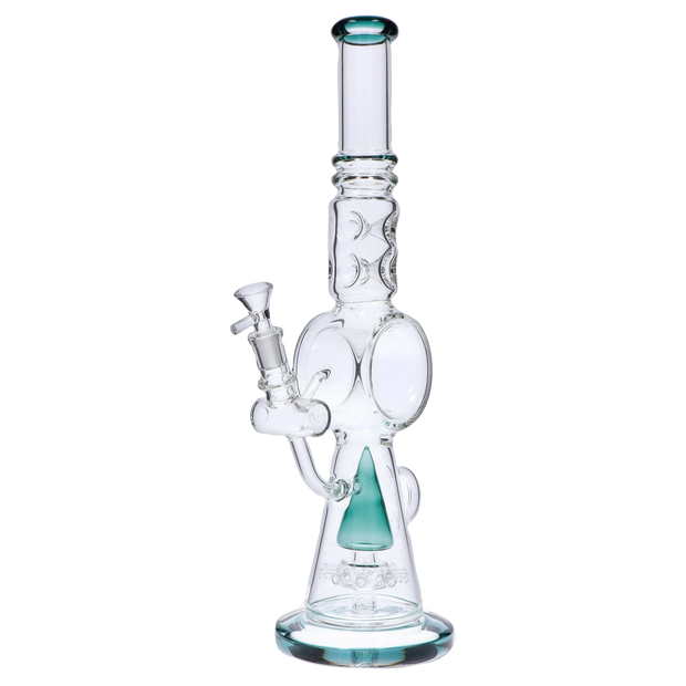 Extreme Ice with Sprinkler Perc Water Pipe - 17 in.