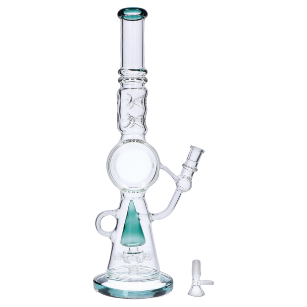 Extreme Ice with Sprinkler Perc Water Pipe - 17 in.