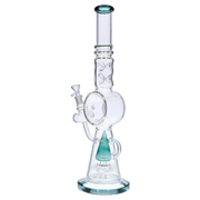 Extreme Ice with Sprinkler Perc Water Pipe - 17 in.