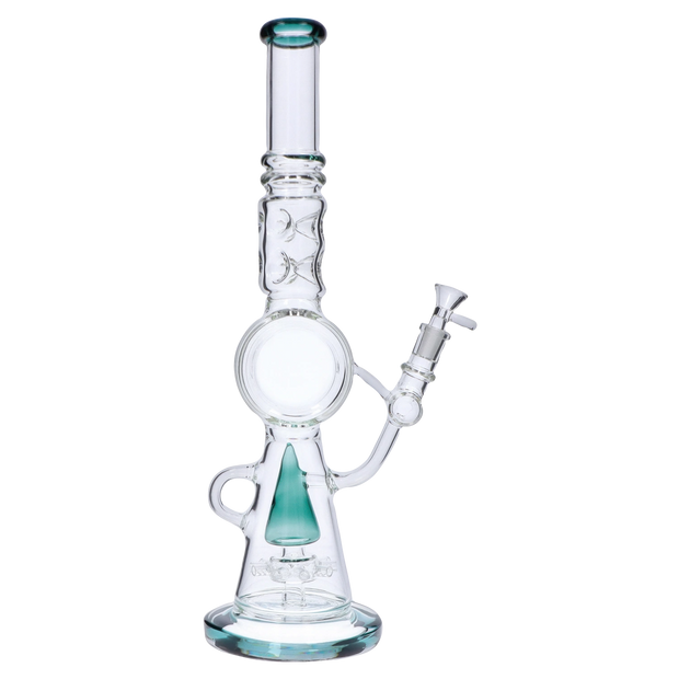 Extreme Ice with Sprinkler Perc Water Pipe - 17 in.