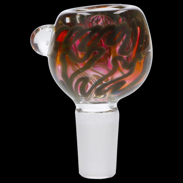 Gold Fume Color Line Bowl - 14mm