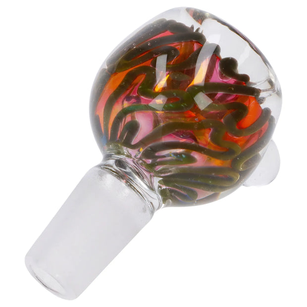 Gold Fume Color Line Bowl - 14mm