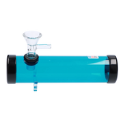 JM Plastics Smokey with Glass Bowl Acrylic Steam Roller