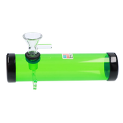 JM Plastics Smokey with Glass Bowl Acrylic Steam Roller
