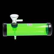 JM Plastics Smokey with Glass Bowl Acrylic Steam Roller