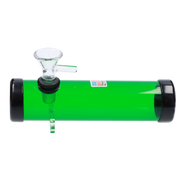 JM Plastics Smokey with Glass Bowl Acrylic Steam Roller