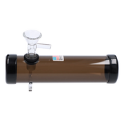 JM Plastics Smokey with Glass Bowl Acrylic Steam Roller