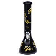 Honeybee Beaker Water Pipe - 14.7 in.