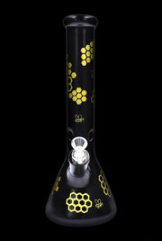 Honeybee Beaker Water Pipe - 14.7 in.