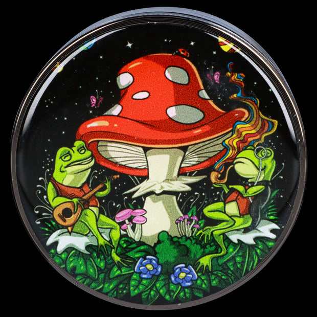 Valiant 63mm Chrome w/ Mushroom Frogs Grinder