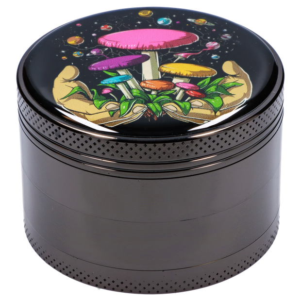 Valiant 63mm Chrome w/ Space Hands Mushroom Grinder