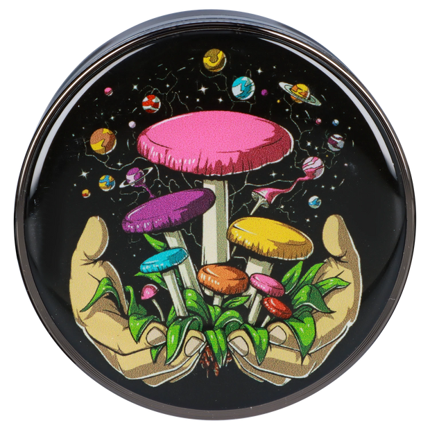 Valiant 63mm Chrome w/ Space Hands Mushroom Grinder