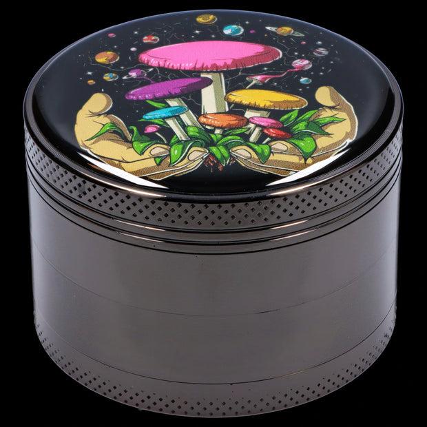 Valiant 63mm Chrome w/ Space Hands Mushroom Grinder