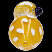 Mushroom Frit Spoon Pipe - 4.5 in