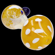Mushroom Frit Spoon Pipe - 4.5 in